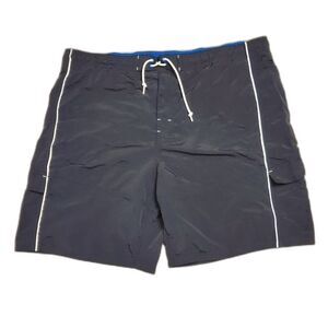 Op Boarding Co Mens Sz XL Board Shorts Black Swim Trunks